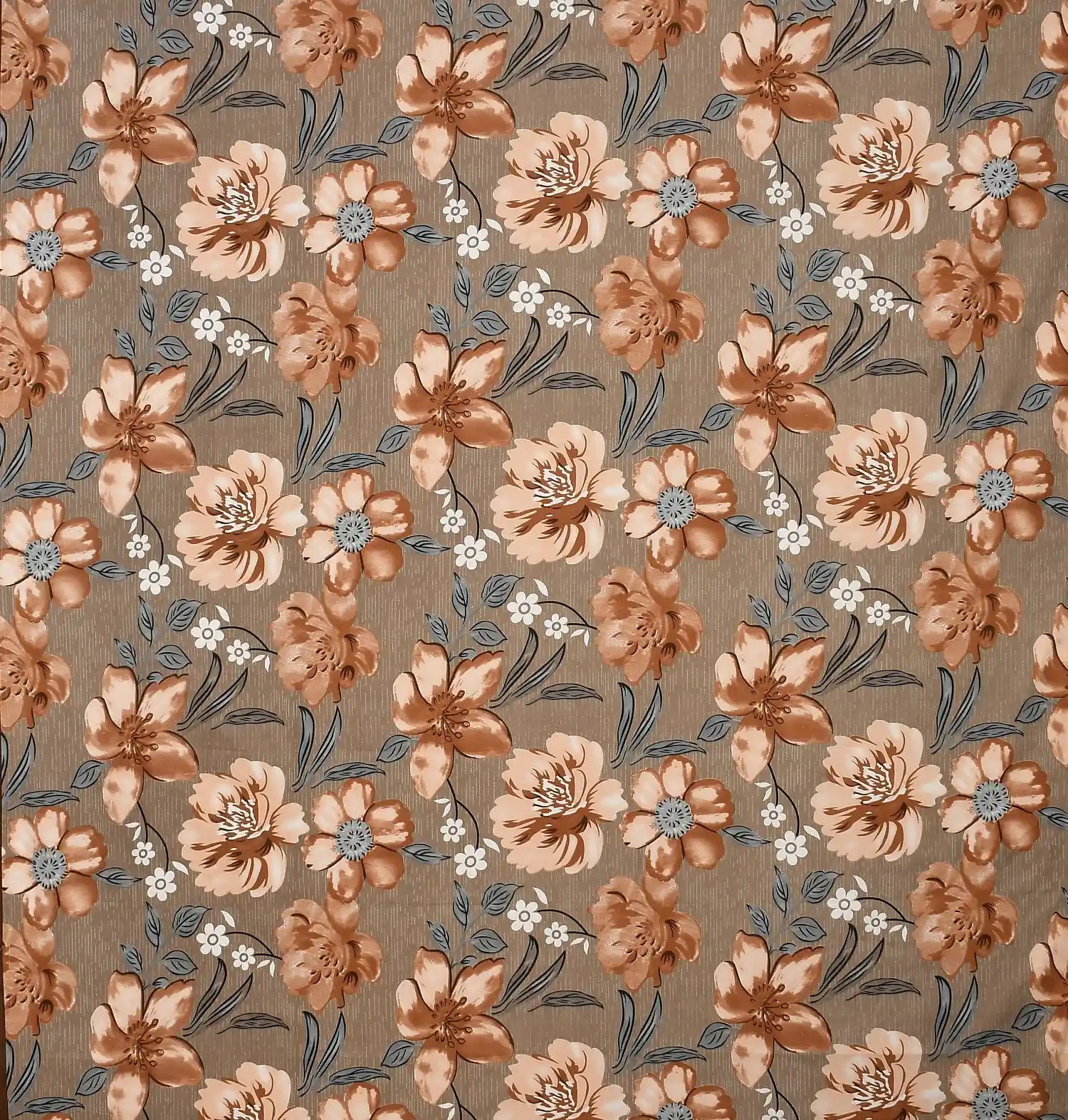 Walnut Lily - King - Fitted Bedsheet (78×72 inches)
