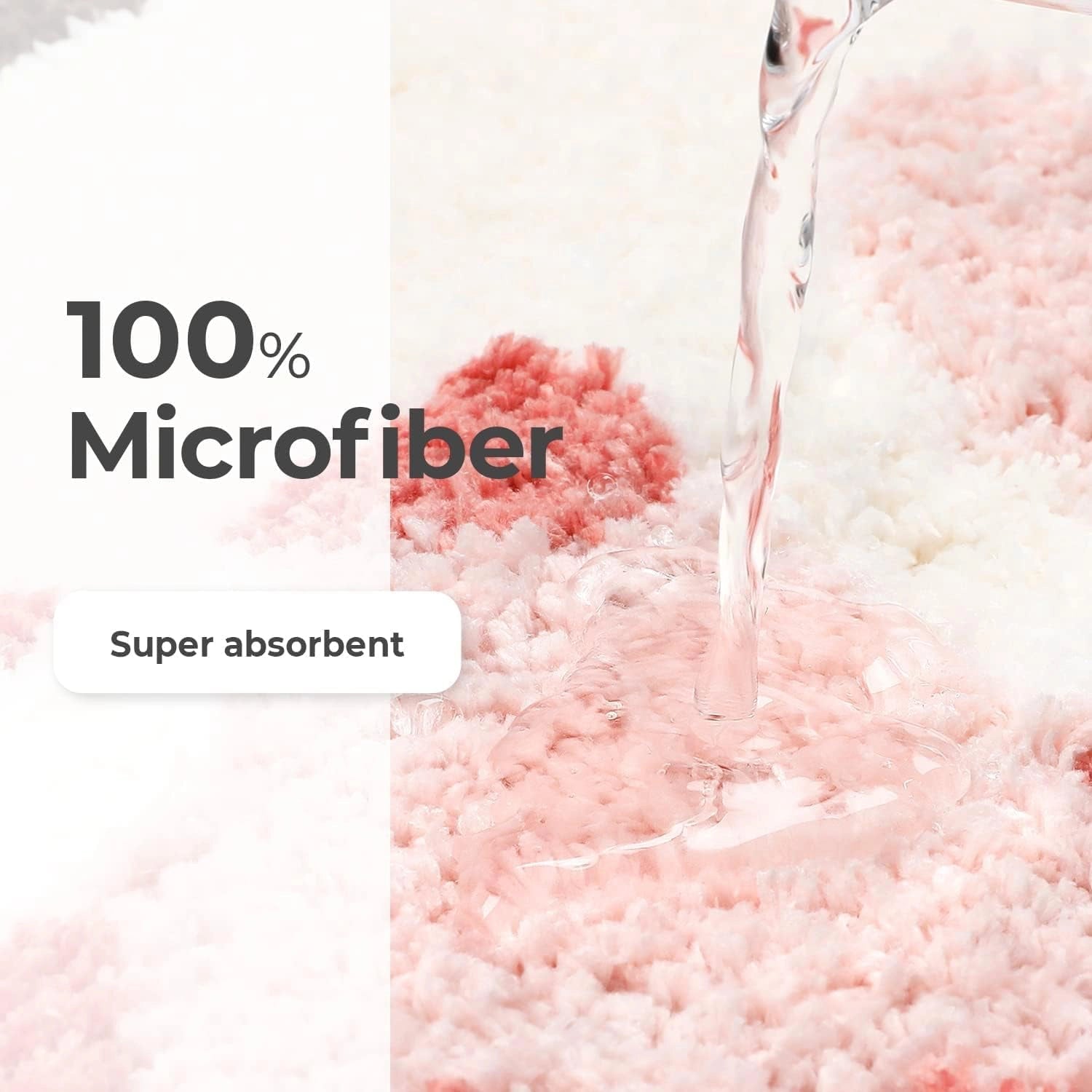 Whiskers - Anti-Slip Microfibre Doormat (40x60 cm) - Pack of 1