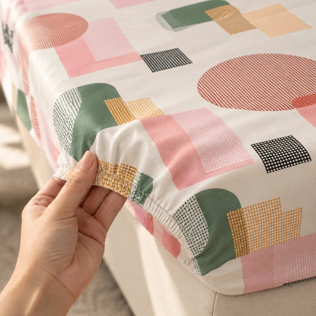 Wilburn - King - Fitted Bedsheet (78×72 inches)