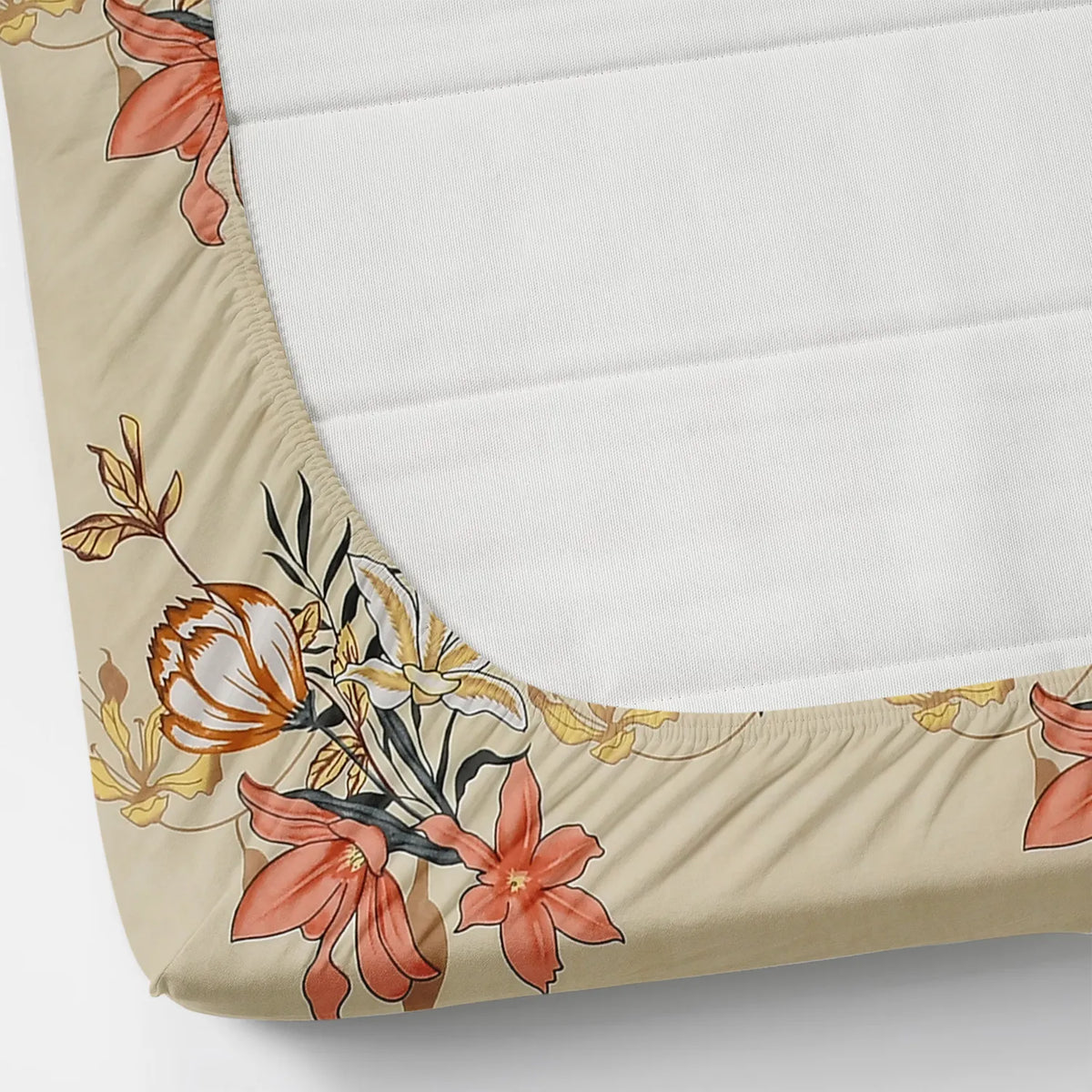 Wildflower - King - Fitted Bedsheet (78×72 inches)