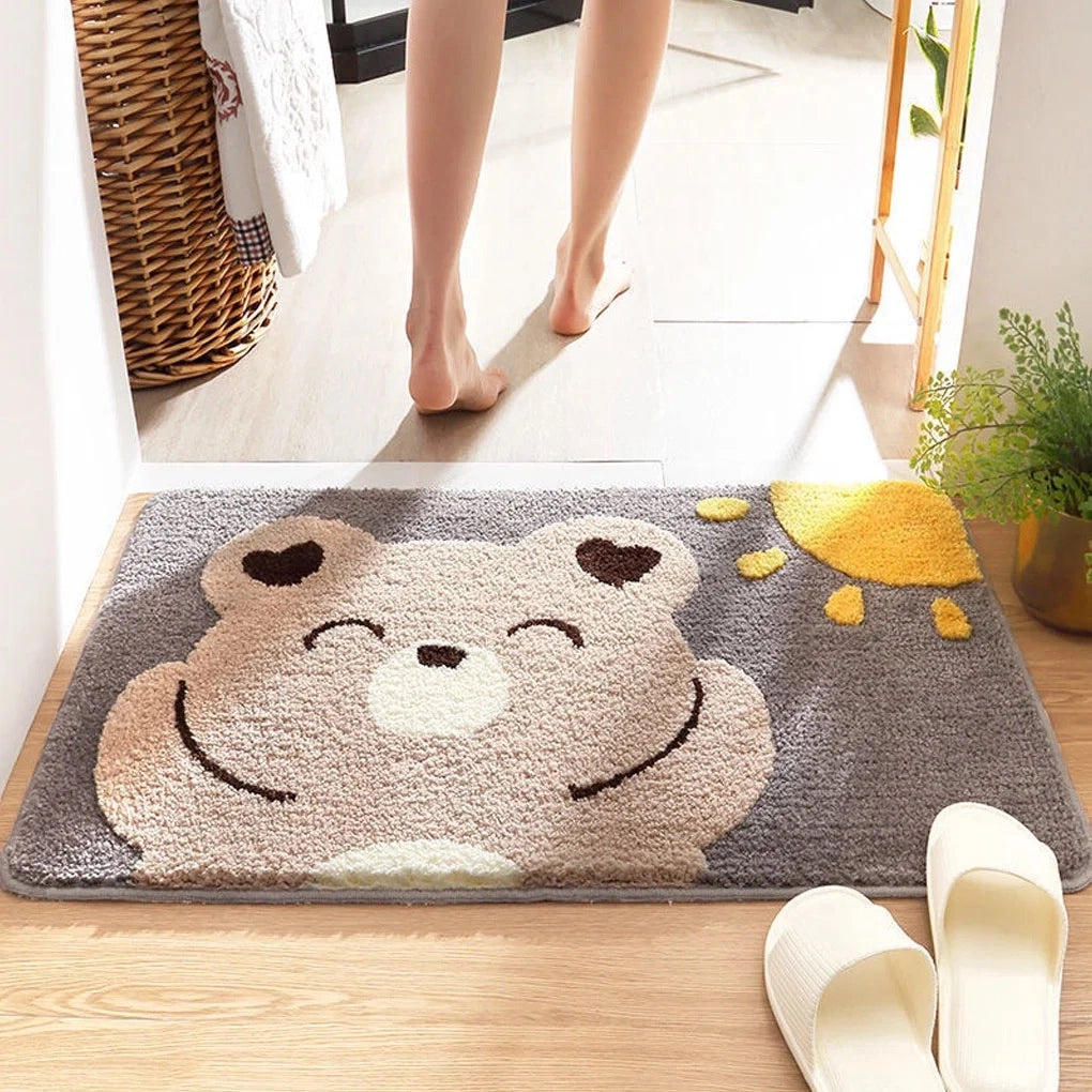 Winnie - Anti-Slip Microfibre Doormat (40x60 cm) - Pack of 1